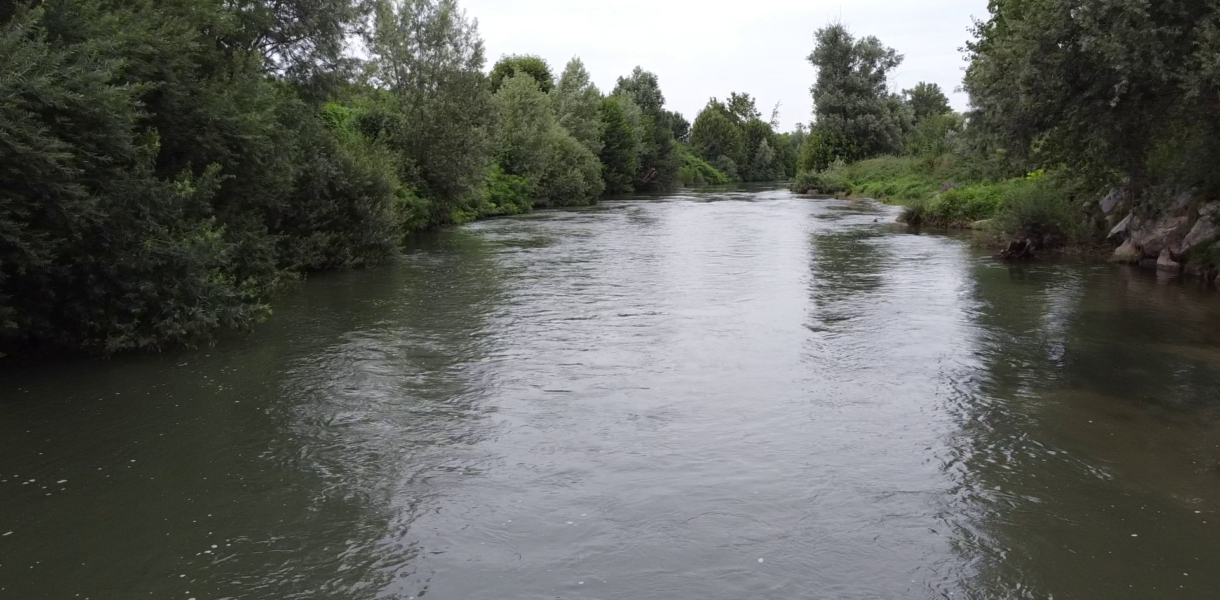 Il fiume Chiese a Casalmoro